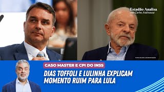 Caso Master e CPI do INSS: Dias Toffoli e Lulinha explicam momento ruim para Lula | Estadão Analisa