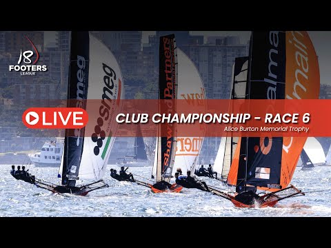 18ft SKIFFS -  Club Championship Race 6 (Alice Burton Memorial Trophy)