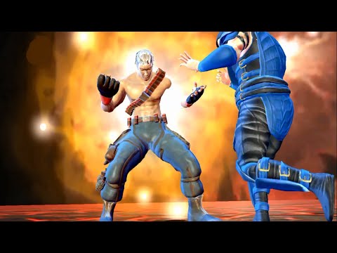 Marcus Goes Super Saiyan and blasts Sub - Zero