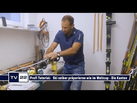 Alpin Ski präparieren wie die Profis: Kanten schleifen wie im Ski-Weltcup - Tutorial in 3 Schritten