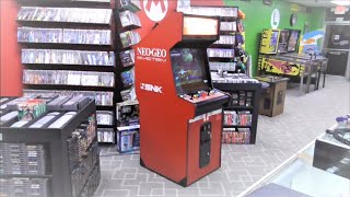 SNK made a DEDICATED 1-Slot Neo Geo Arcade Game Cabinet?