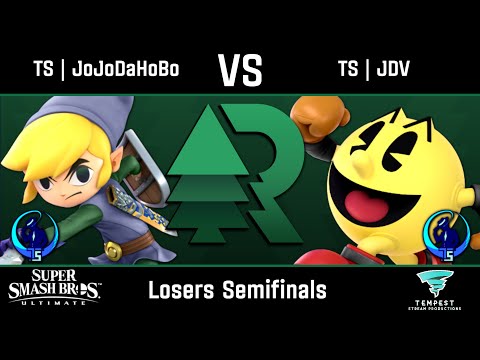 TS | JoJoDaHoBo (Toon Link) vs TS | JDV (Pac-Man) - Ultimate Losers Semis - Evergreen Rising #12