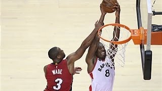 Bismack Biyombo - Joe Johnson - Justice Winslow - Kyle Lowry - DeMar DeRozan - Dwyane Wade