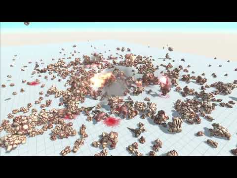 Animal Revolt Battle Simulator - lava golem ogre lord 1-1 2-2 - Pepsi Gaming