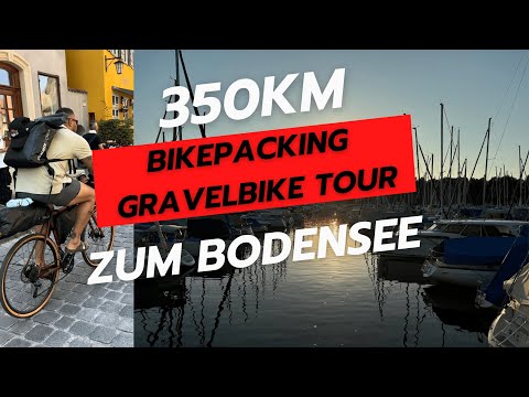 Gravel Bike Tour | Bikepacking | 350km über die romantische Straße zum Bodensee