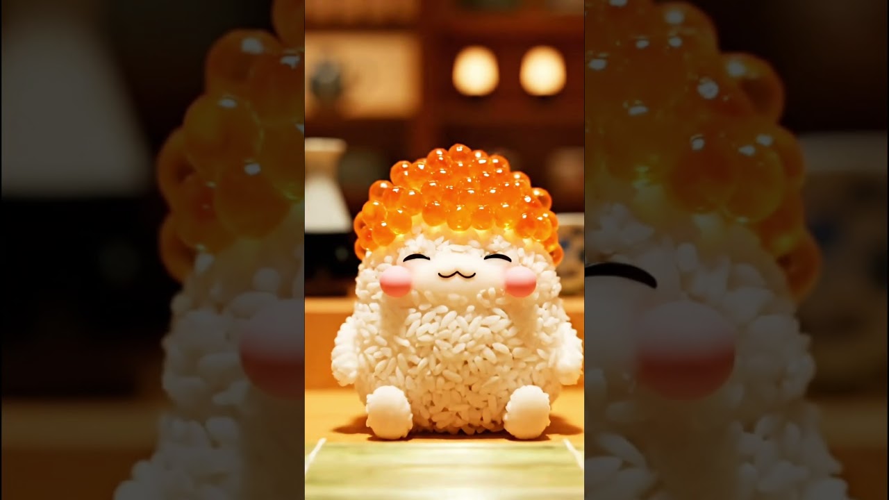 赤ちゃんお寿司モンスター　#japanesefood #japan #sushi #amazing #asmr