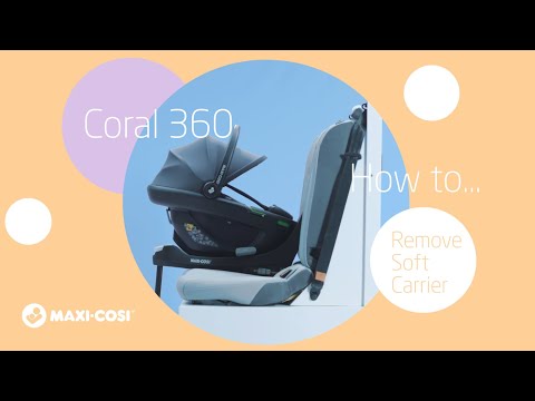 Maxi-Cosi Coral 360 - Jak wyjąć miękką część fotelika samochodowego