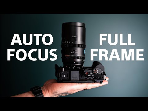 Anamorphic Auto Focus Full Frame Worlds First! Sirui Astra