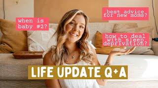 LIFE UPDATE Q&A🤗💓...mom advice, marrriage and more kids??