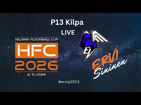 ErVi Sininen - Tiikerit,  HFC 2026, P13 kilpa 5.1.2026