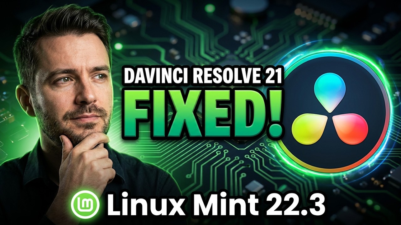 How to Install DaVinci Resolve 21 on Linux Mint 22.3 Cinnamon — Fix EVERY Common Issue