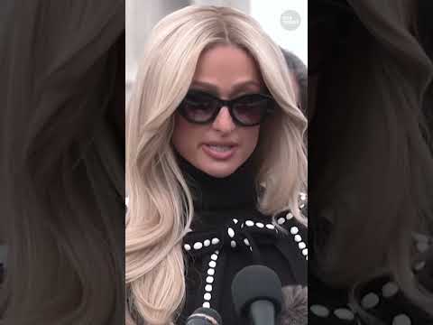 Paris Hilton calls for passage of Defiance Act. Watch her share her story.