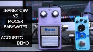 Video thumbnail for Ibanez CS9 mij  VS  Mooer Baby Water | Acoustic Guitar DEMO by Mattia Ancillotti