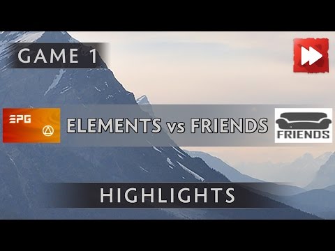 Elements Pro Gaming vs Friends [Game 1] The Summit 6 Qualifiers - Dota Highlights