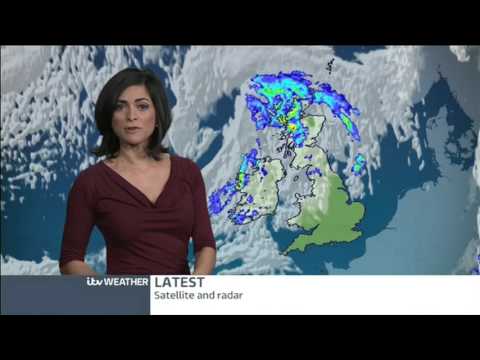 Lucy Verasamy ITV Weather 2015 12 09