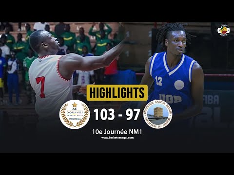 AS DOUANES 103-97 UGB | Les temps forts du derby de la 10e journée