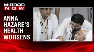 Anna Hazare's fight for Lokpal continues, His health worsens on Day 7