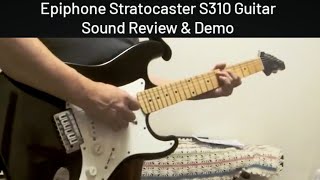 Video thumbnail for Epiphone Gibson Stratocaster Badwing S-310+OHSC Guitar Sound & DEMO by The Guitarman 28