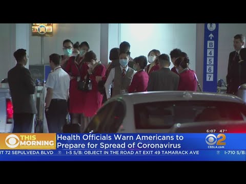 CDC Warns Americans To Prepare For Spread Of Coronavirus