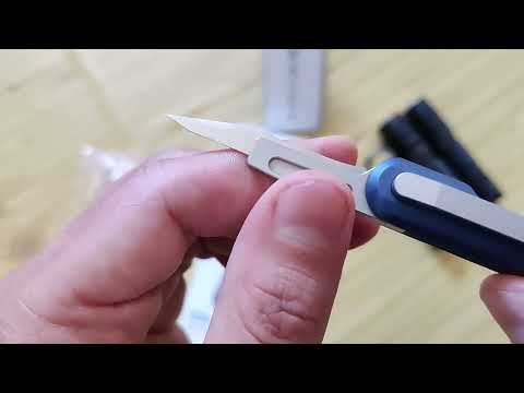 Review Wuben E62 - pen format flashlight-knife-glass-breaker