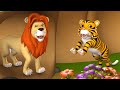 Lion King Vs Tiger Challenge Story சிங்கம் மற்றும் புலிகள்