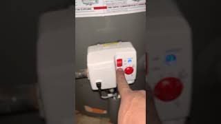 Rheem water heater blinking 7 times fix