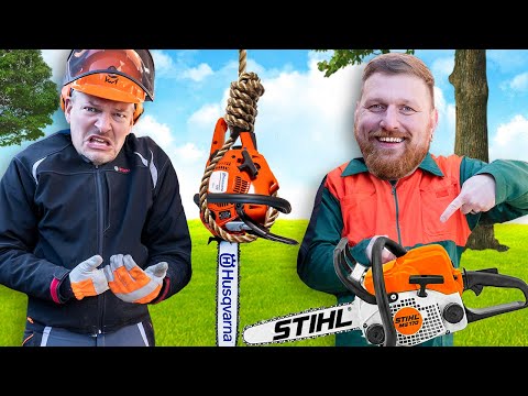 AUS FÜR HUSQVARNA? PRAXIS TEST gegen STIHL, MAKITA & CHINA! | WERKZEUG NEWS 198