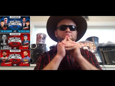 SCHMOEDOWN ROCKS#120- THE OUTSIDERS V THE PRESS ROOM, BROTHER LOMIS V MAY, PARAMO V ZIPPER & MORE