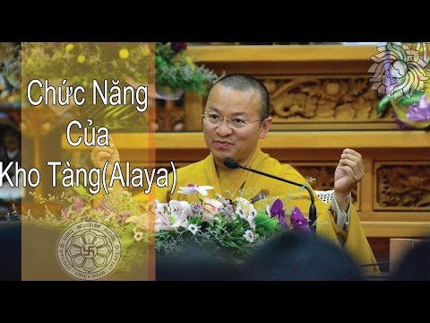 Duy Thức Tam Thập Tụng (2010) - Bài 4: Chức năng của Thức kho tàng (Alaya)