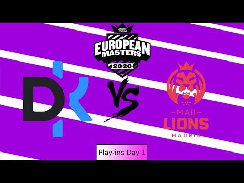 Defusekids vs MAD Lions Madrid Highlights | EU Masters Spring Play-ins Day 1