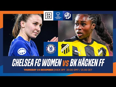 Chelsea vs. BK Häcken | UEFA Women's Champions League 2023-24 Matchday 3 Full Match