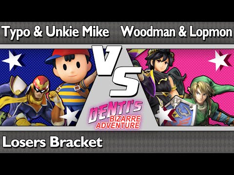 DBA1 Smash 3DS - typo & unkie mike vs Woodman & Lopmon - Losers Bracket