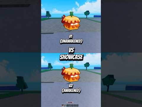 Sand v1 vs Sand v2 Showcase #roblox #bloxfruits #bloxfruit #dispecs