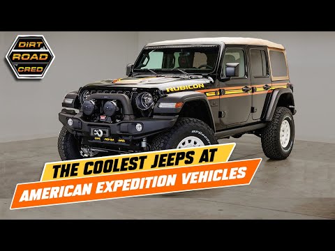 The COOLEST Jeeps at AEV Headquarters! (American Expedition Vehicles)