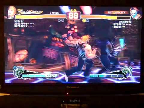 SSF4 AE - umataro42 vs Dek757 021 (Vega vs Cody)