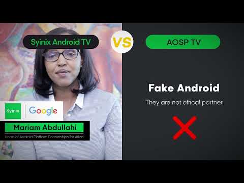 Which TV Should You Choose: A Certified Android TV or AOSP TV? | Syinix