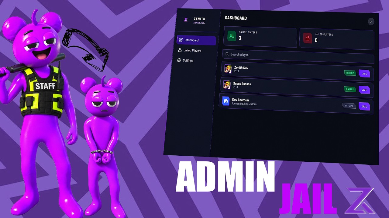 Zenith Admin Jail | Fivem Scripts - Video