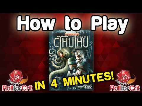How to Play Pandemic: Reign of Cthulhu | Roll For Crit