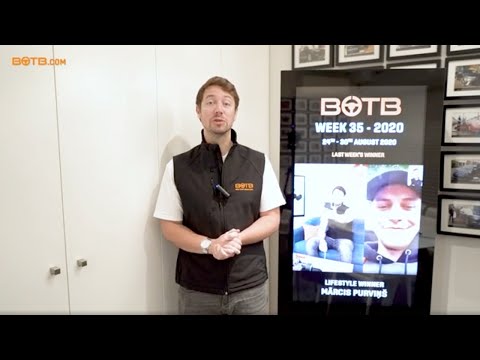 Results of BOTB Lifestyle Competition – Week 35 2020