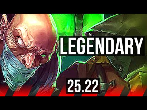 SINGED vs SETT (TOP) | Legendary | EUW Master | 25.22