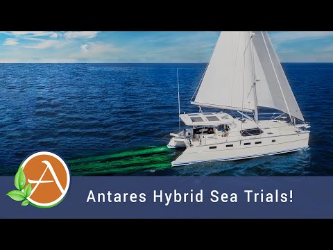 Antares Hybrid Sea Trials!!