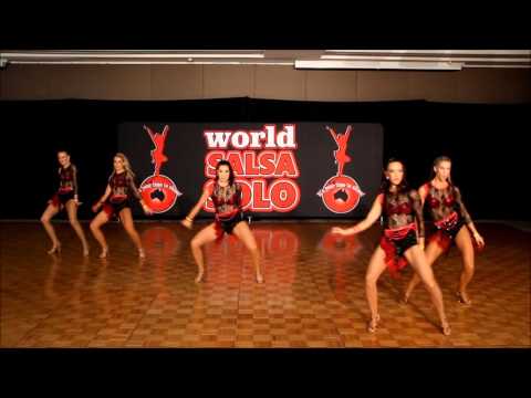 World Salsa Solo 2015 - Open Latin Shines Teams - Latin Steps Cha Divas