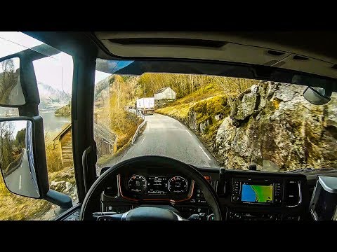 POV Driving Scania S520 - Odda - Ålvik Rv13 (Part 2/3)