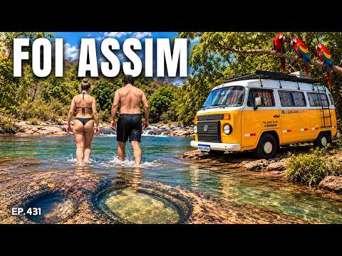 COMEÇAMOS A EXPLORAR O MATO GROSSO DE KOMBI MOTORHOME | Ep.431