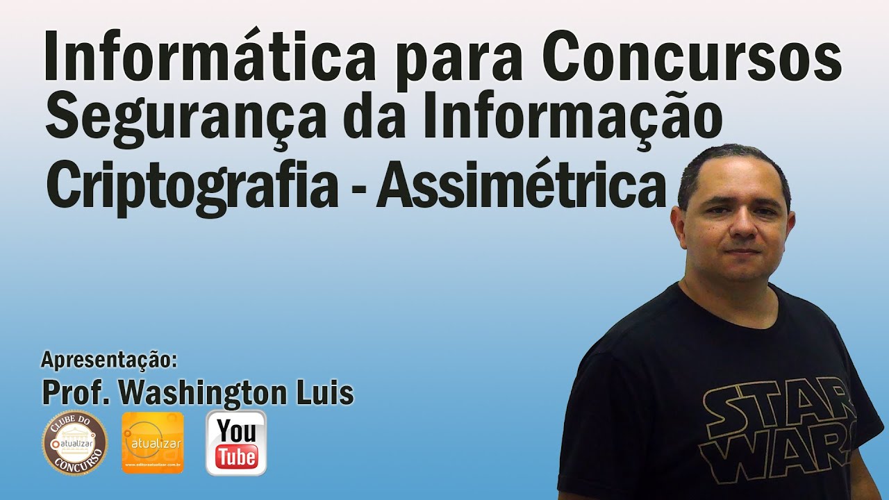 Segurança da Informação - Aula 05 (Criptografia Assimétrica)