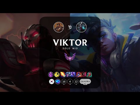 Viktor Mid vs Ekko - KR Master Patch 14.8