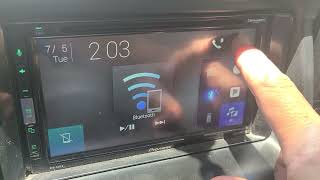 SOLVED IN DESCRIPTION - Problem deleting a bluetooth connection on @Pioneer AVH-521EX car stereo