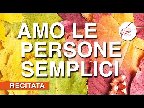 Fabio Volo - Amo le Persone Semplici (Voce Giuseppe Magazzù)