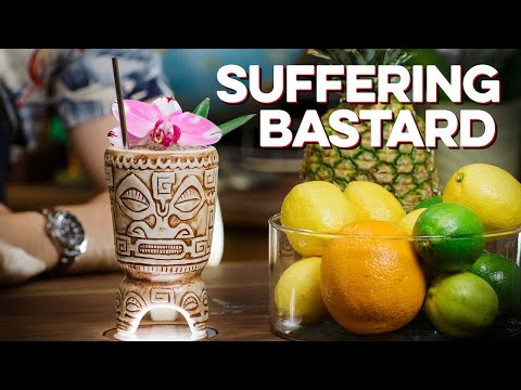 Making a Tiki Drink while WAY Too Hungover | How to Drink