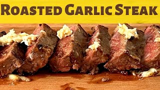 The Most Garlic Ever Put On A Steak